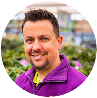 webshop-manager Een ronde portret foto van eigenaar Arie